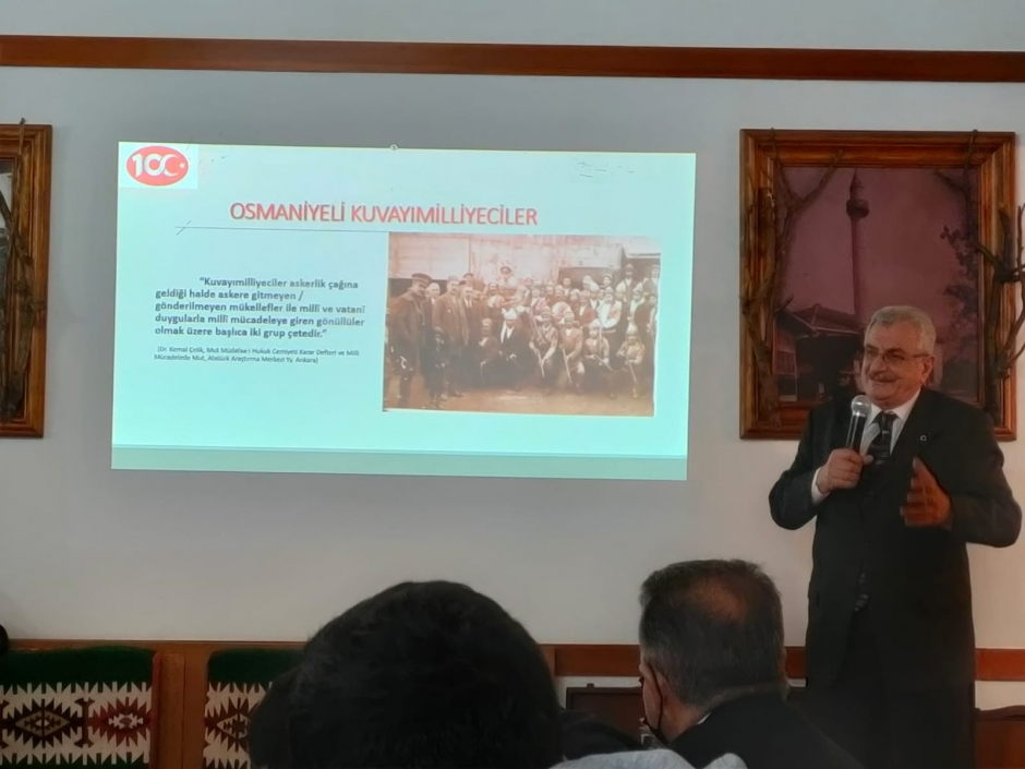100. Yıl Programı Osmaniye&#039;nin Kurtuluşu Söyleşisi