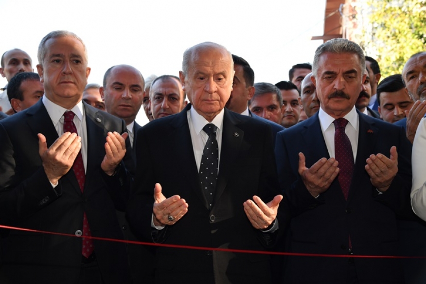 MHP Lideri Sayın Devlet Bahçeli&#039;nin Katılımlarıyla Vakıf Açılış Törenimizi Gerçeklestirdik